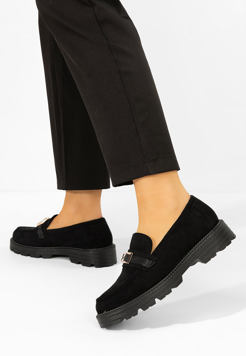 Mocassini da donna Katiana nero