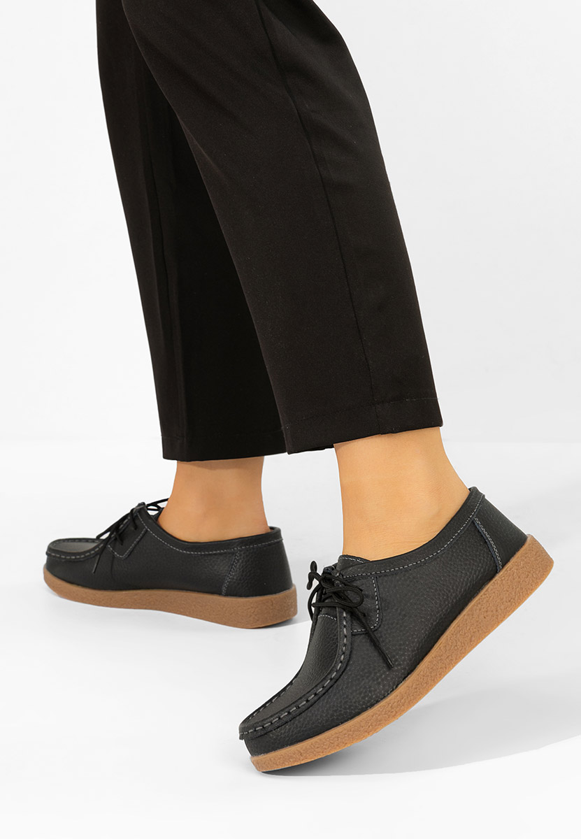 Mocassini da donna Afinia nero