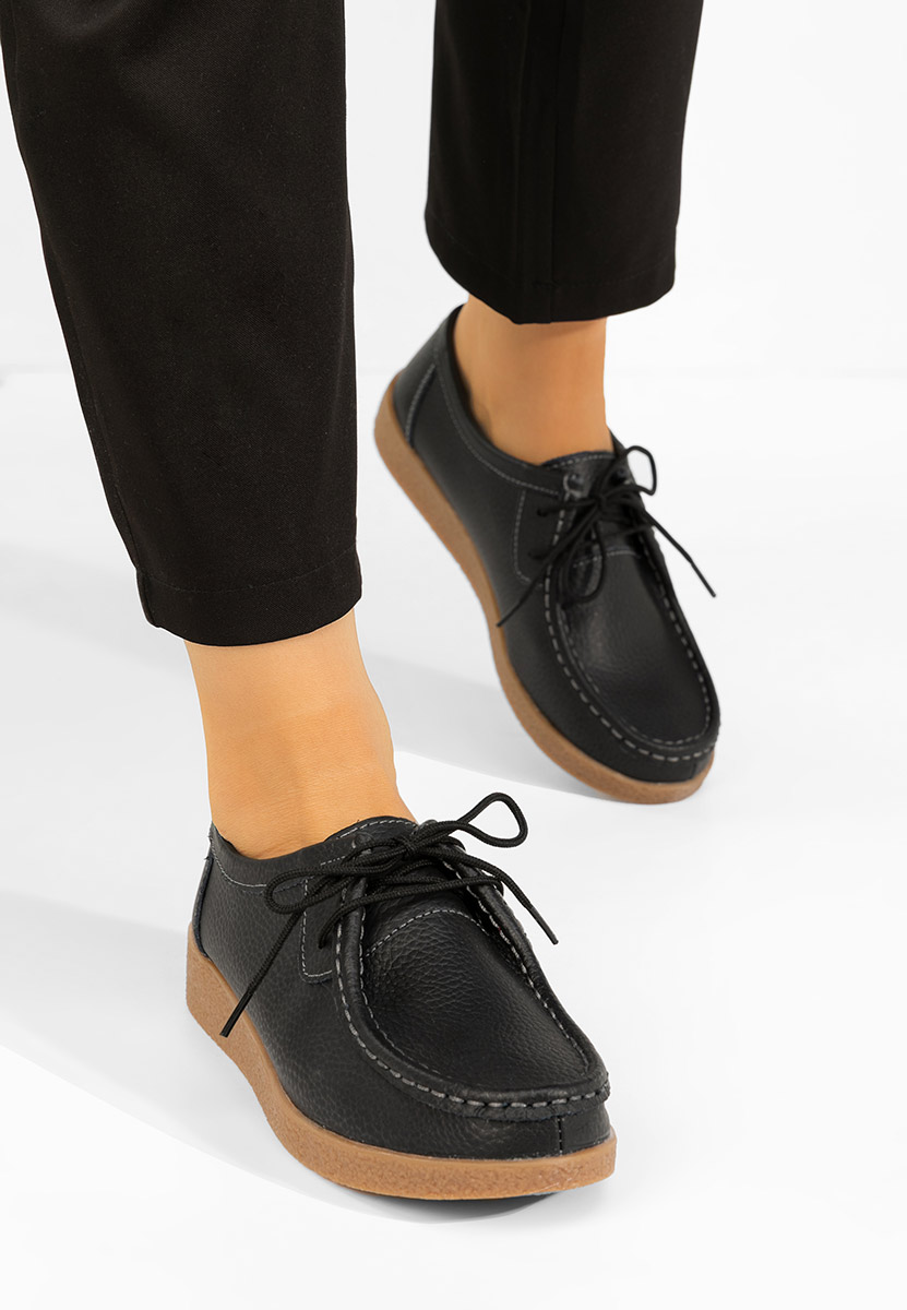 Mocassini da donna Afinia nero