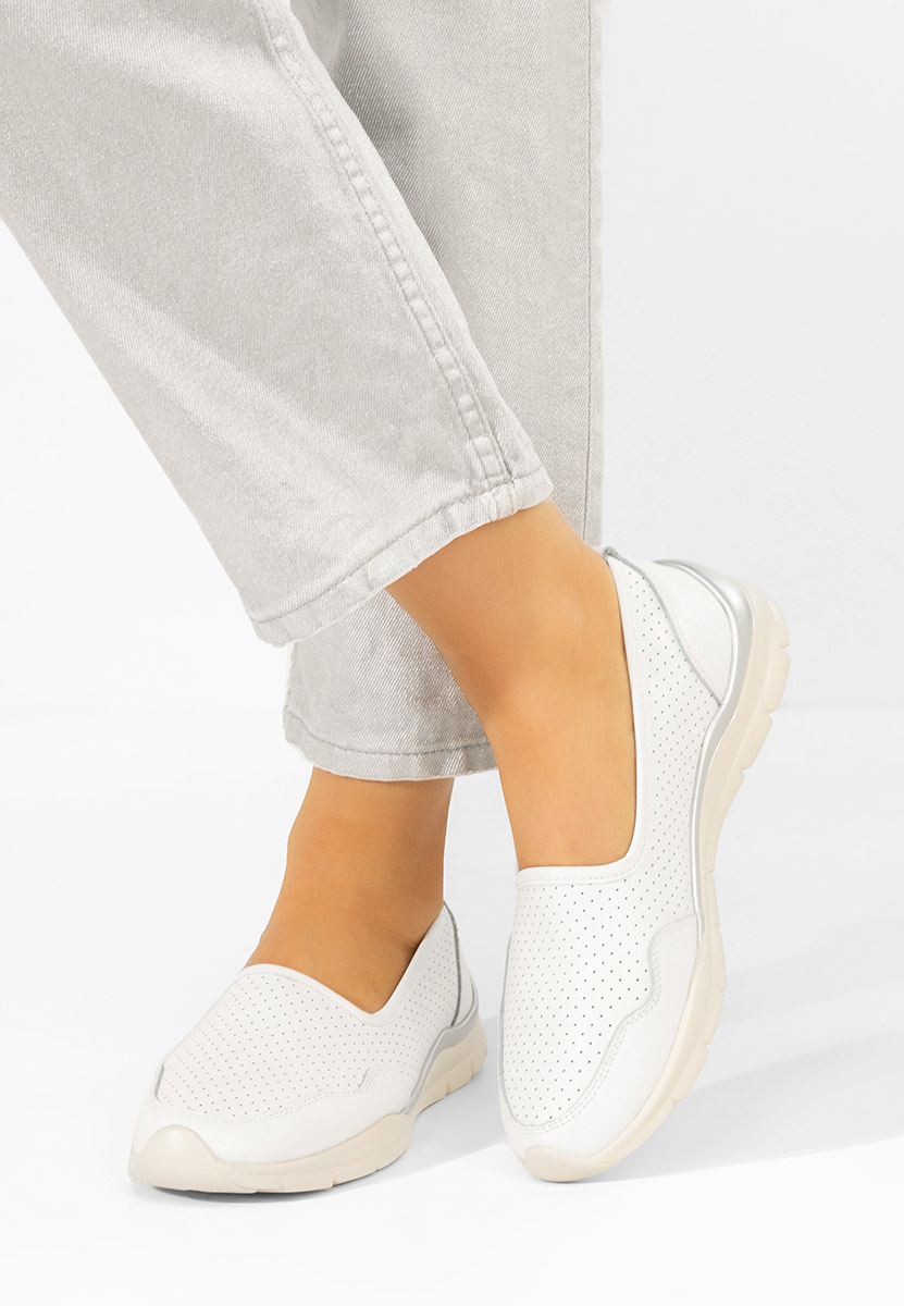 Scarpe basse donna Katana bianchi