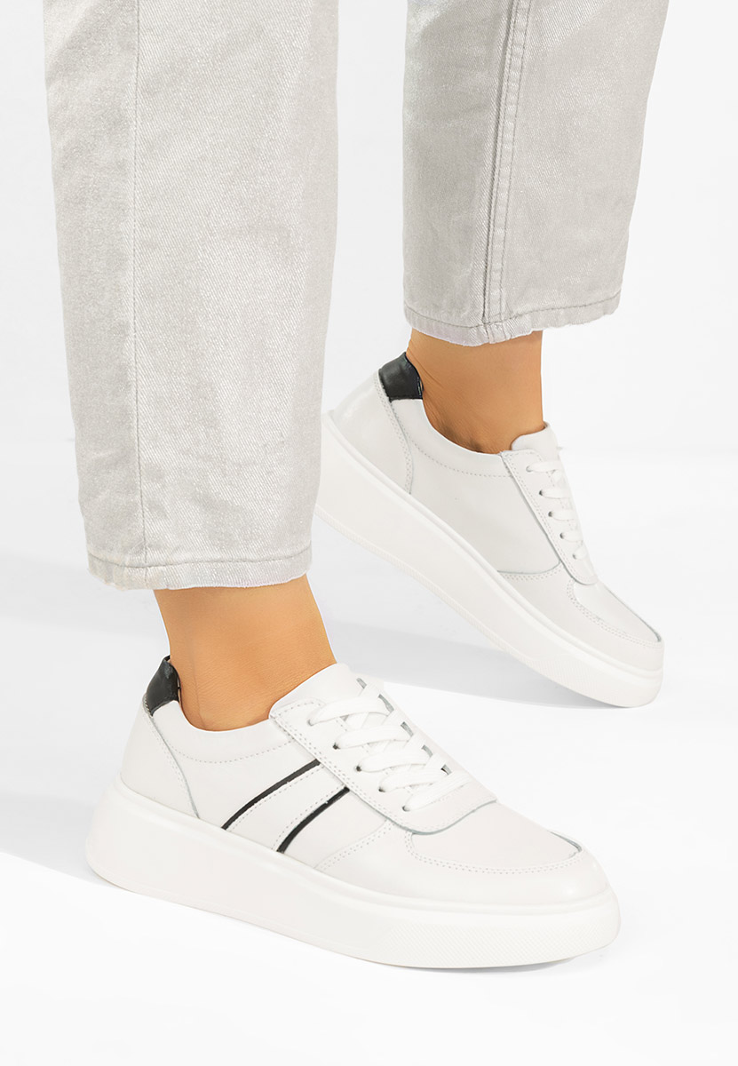 Sneakers con plateau Herera V2 bianchi