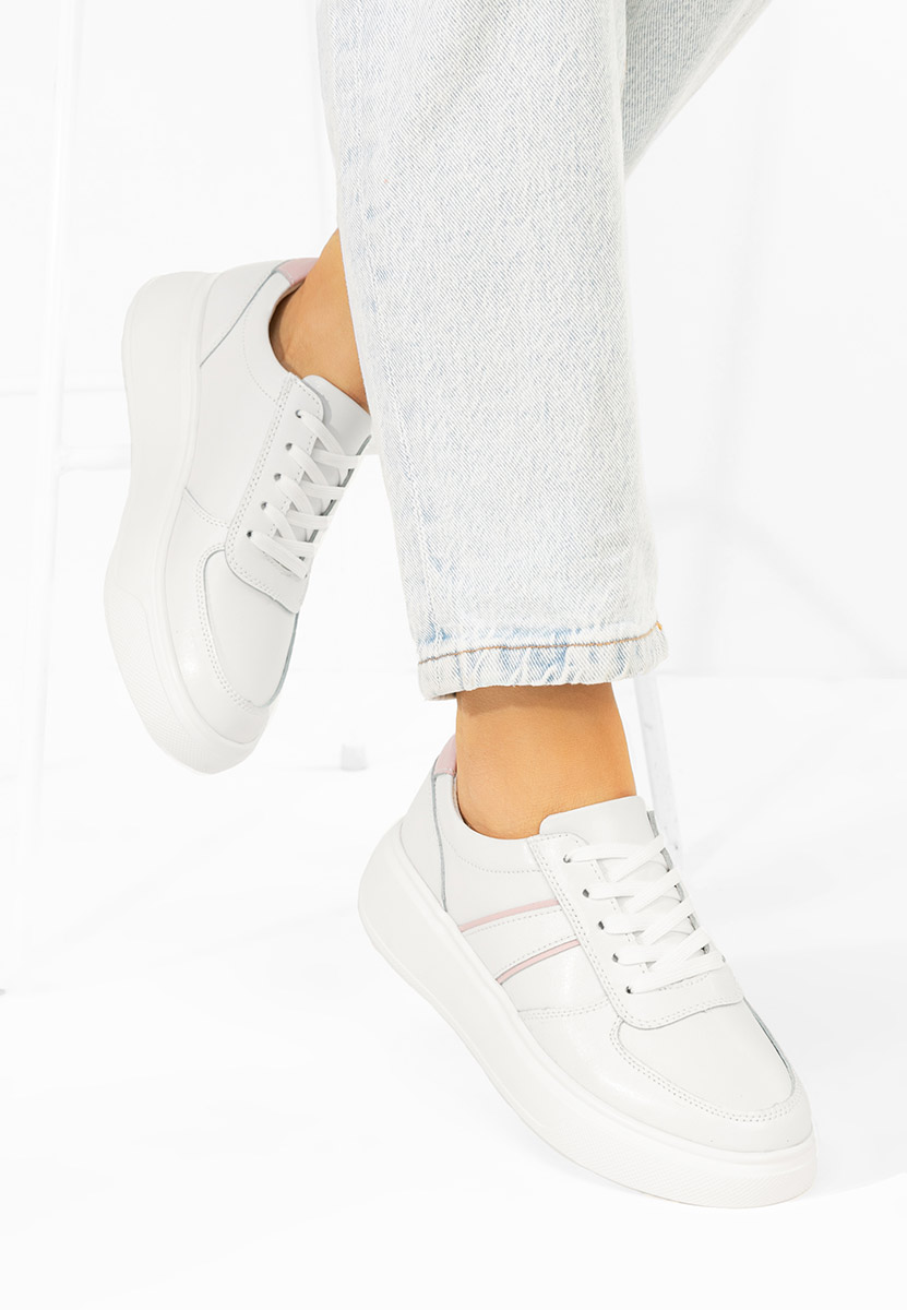 Sneakers con plateau Herera V3 bianchi