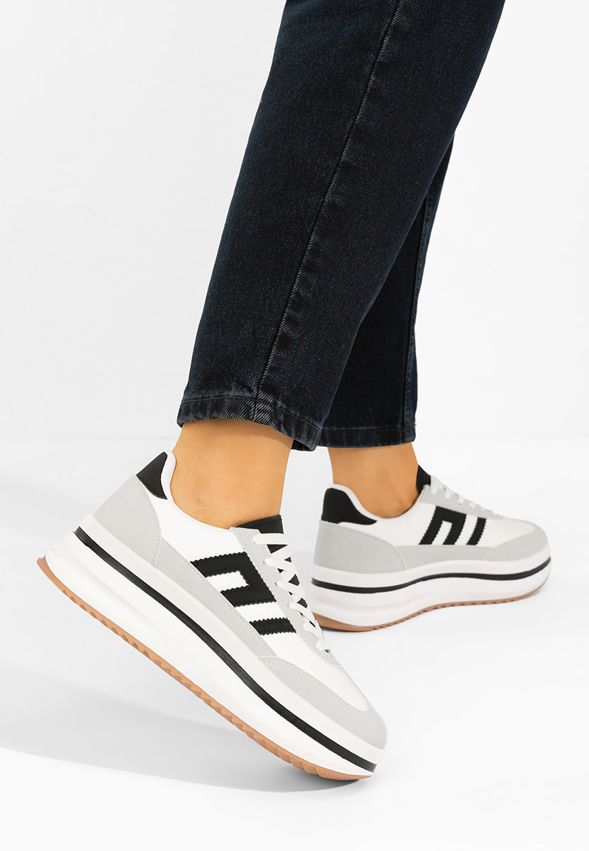 Sneakers con plateau Jesie bianchi