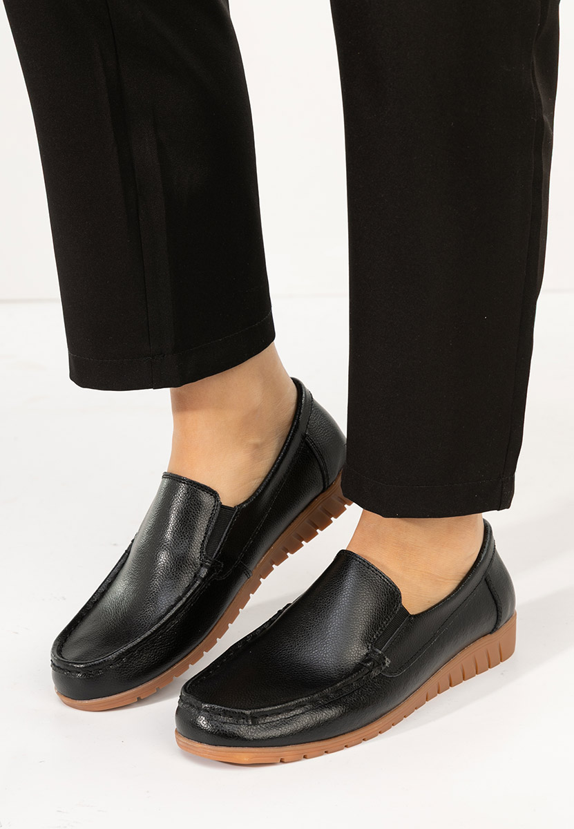 Mocassini donna pelle Panoma nero