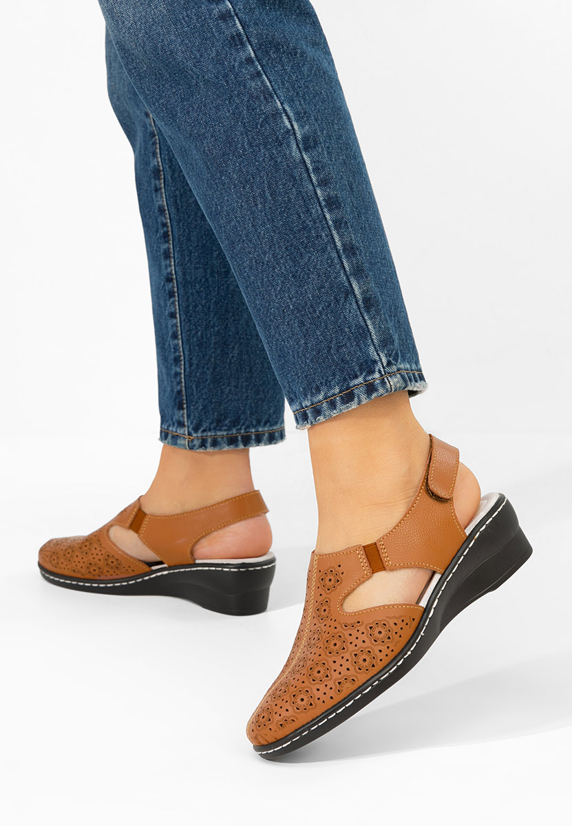 Décolleté Slingback Ofelya camel