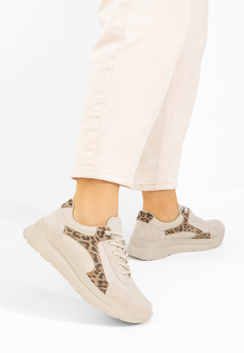 Sneakers donna Arkania beige