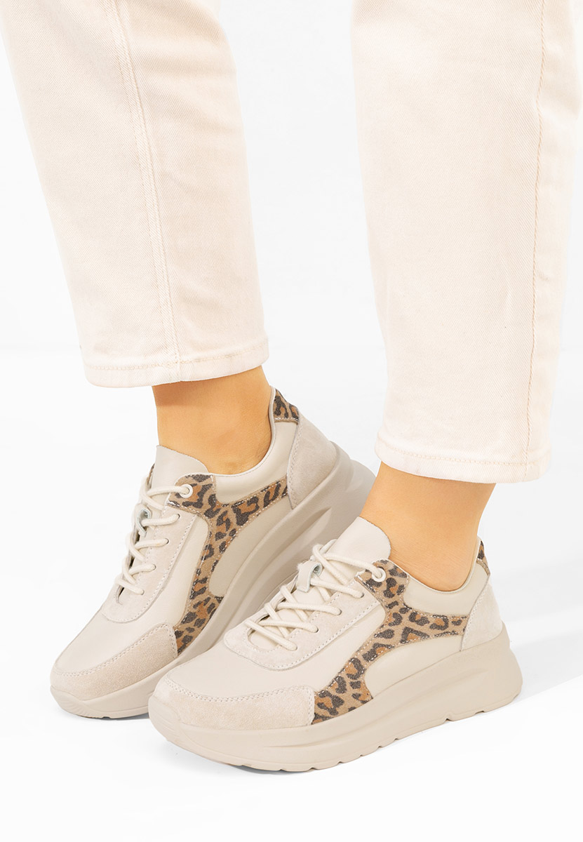 Sneakers donna Arkania beige