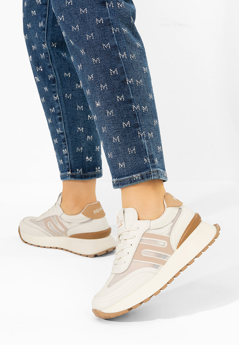 Sneakers donna Vladia beige