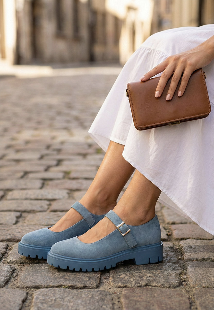 Scarpe basse donna Orias V2 blu