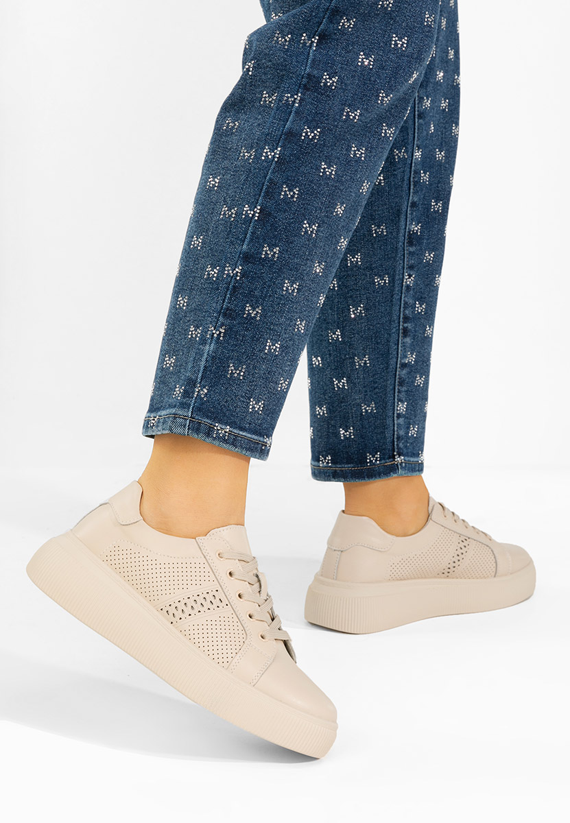 Sneakers donna Ofilia beige