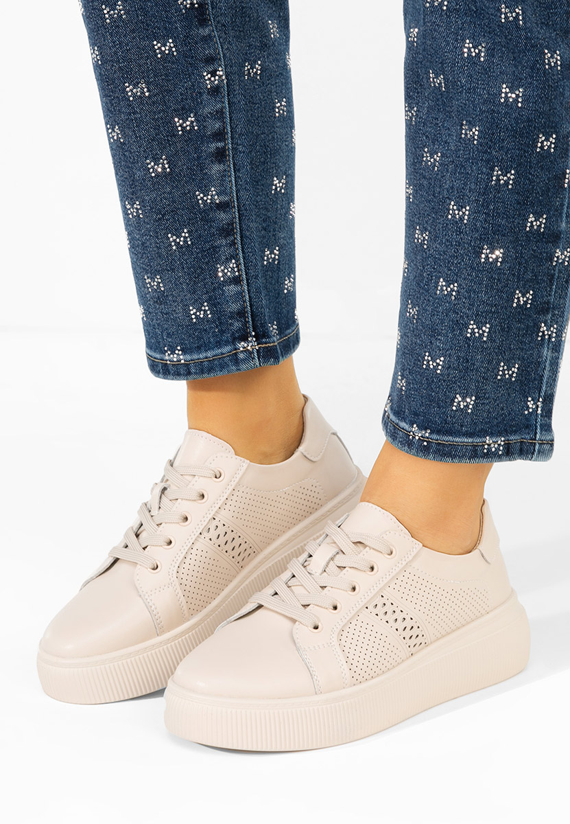 Sneakers donna Ofilia beige