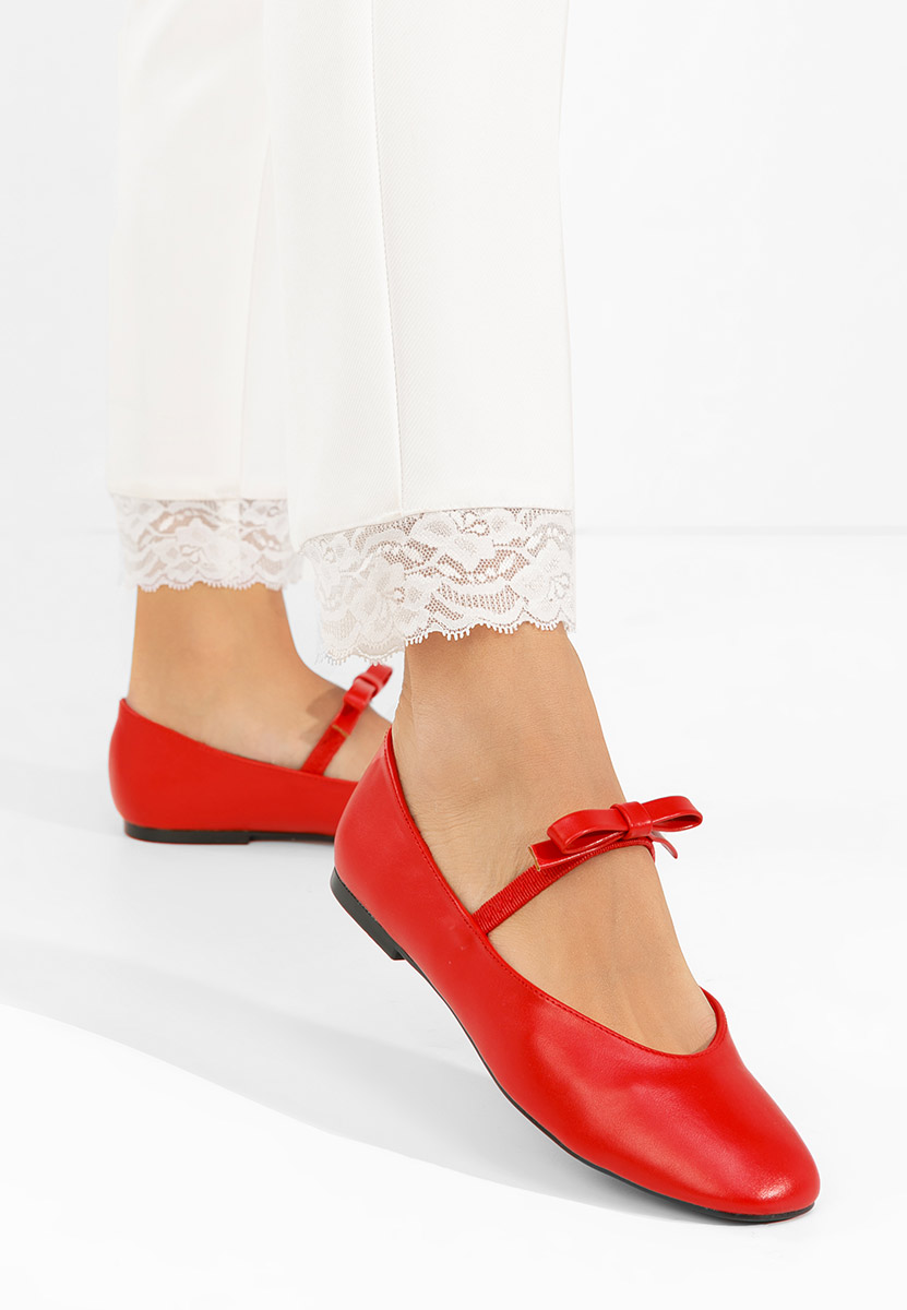 Ballerine Iviona rosso