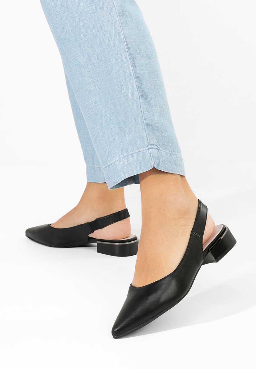 Décolleté Slingback Melizia nero
