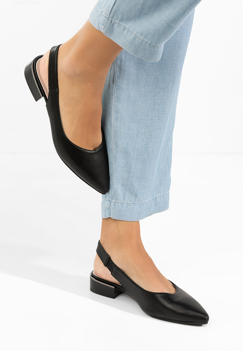Décolleté Slingback Melizia nero