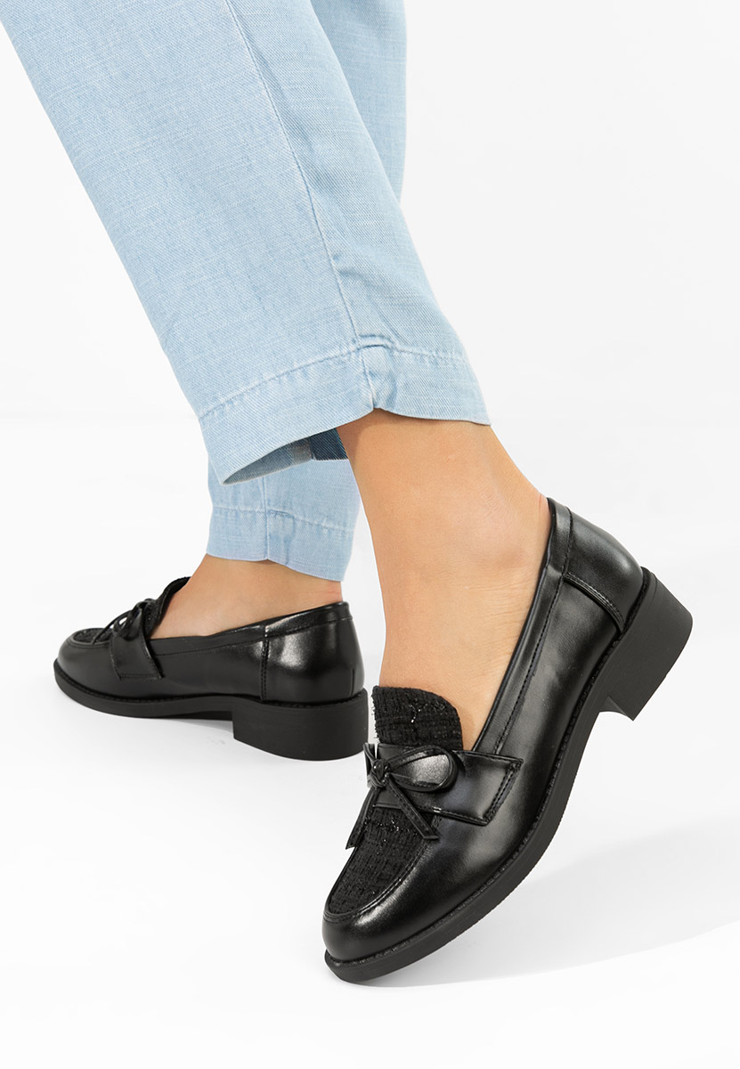 Mocassini da donna Aliera nero