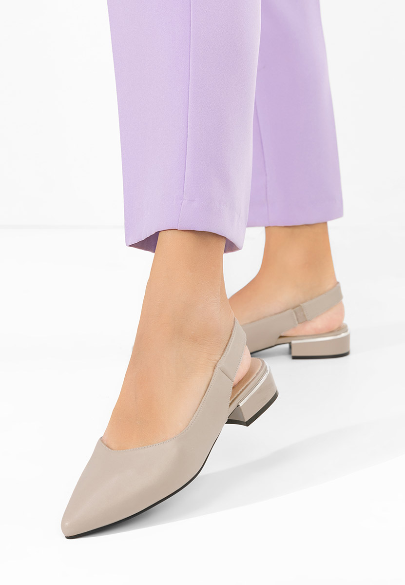 Décolleté Slingback Melizia grigio