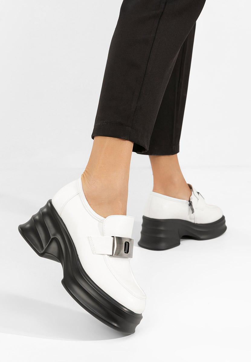 Scarpe basse donna Esmara bianchi