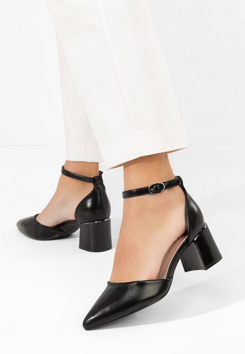 Décolleté con cinturino Alecsia nero