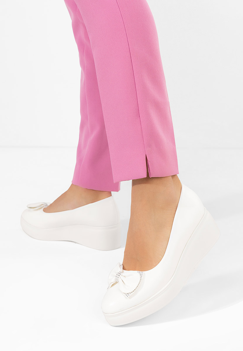 Scarpe con plateau Liliane bianchi