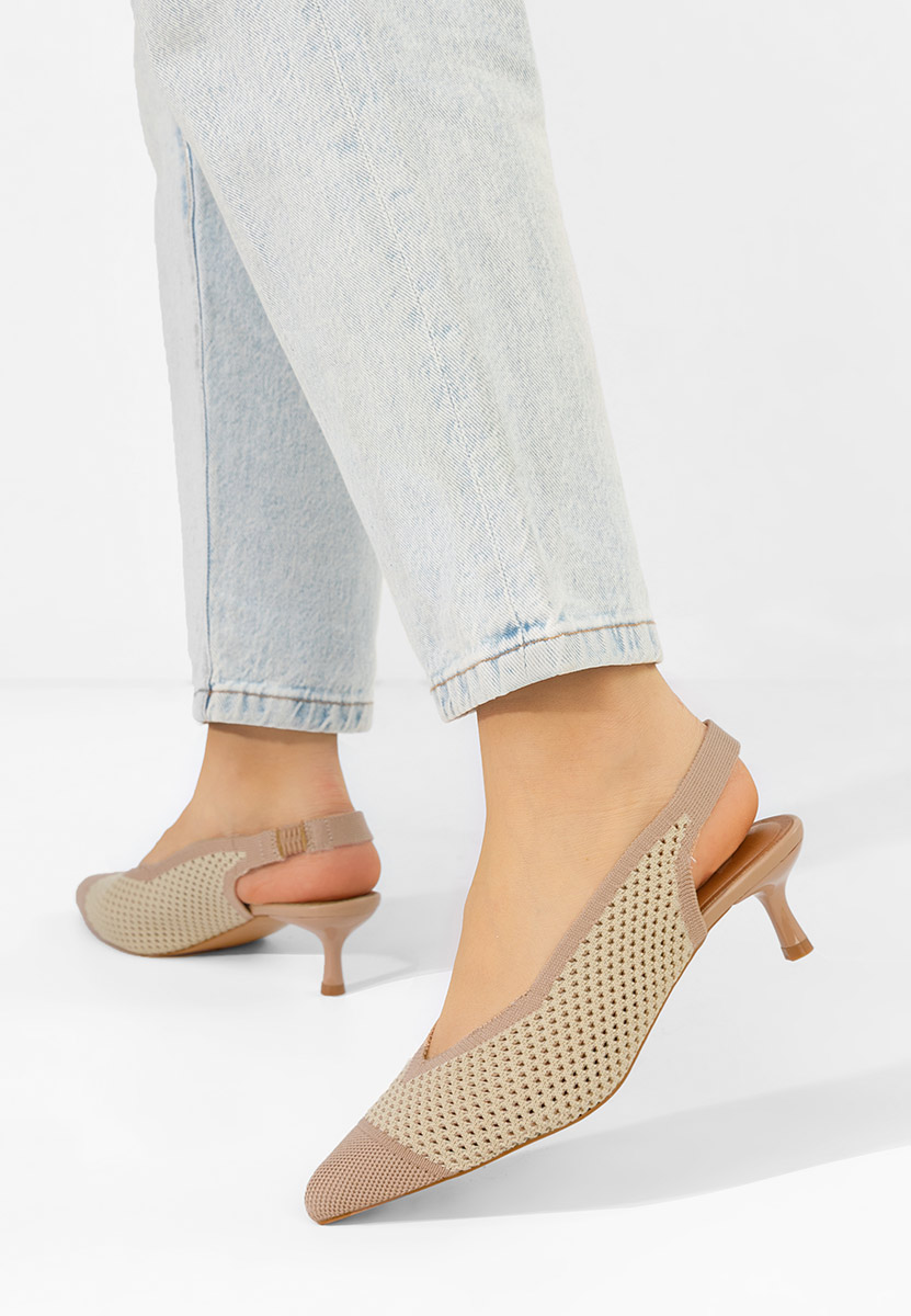Décolleté Slingback Jimenia beige