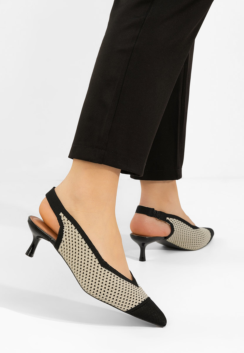 Décolleté Slingback Jimenia nero