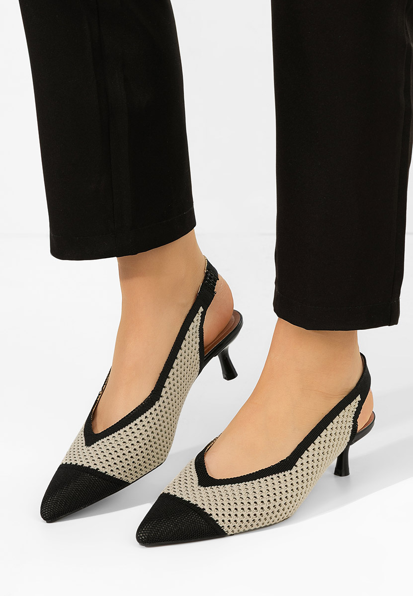 Décolleté Slingback Jimenia nero