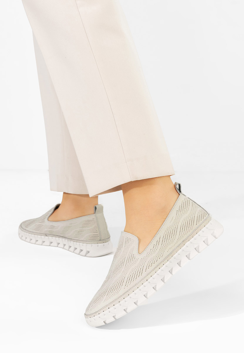 Espadrillas in pelle Jolina beige