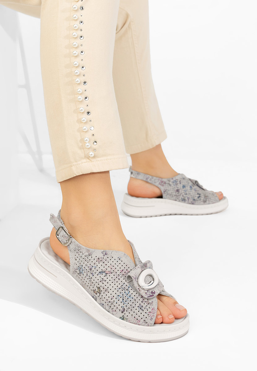 Sandali pelle Calora multicolore