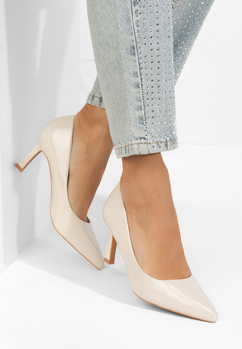 Décolleté tacco a spillo Patricka V2 beige