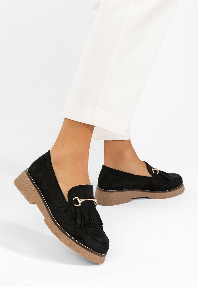 Mocassini da donna Kemily nero