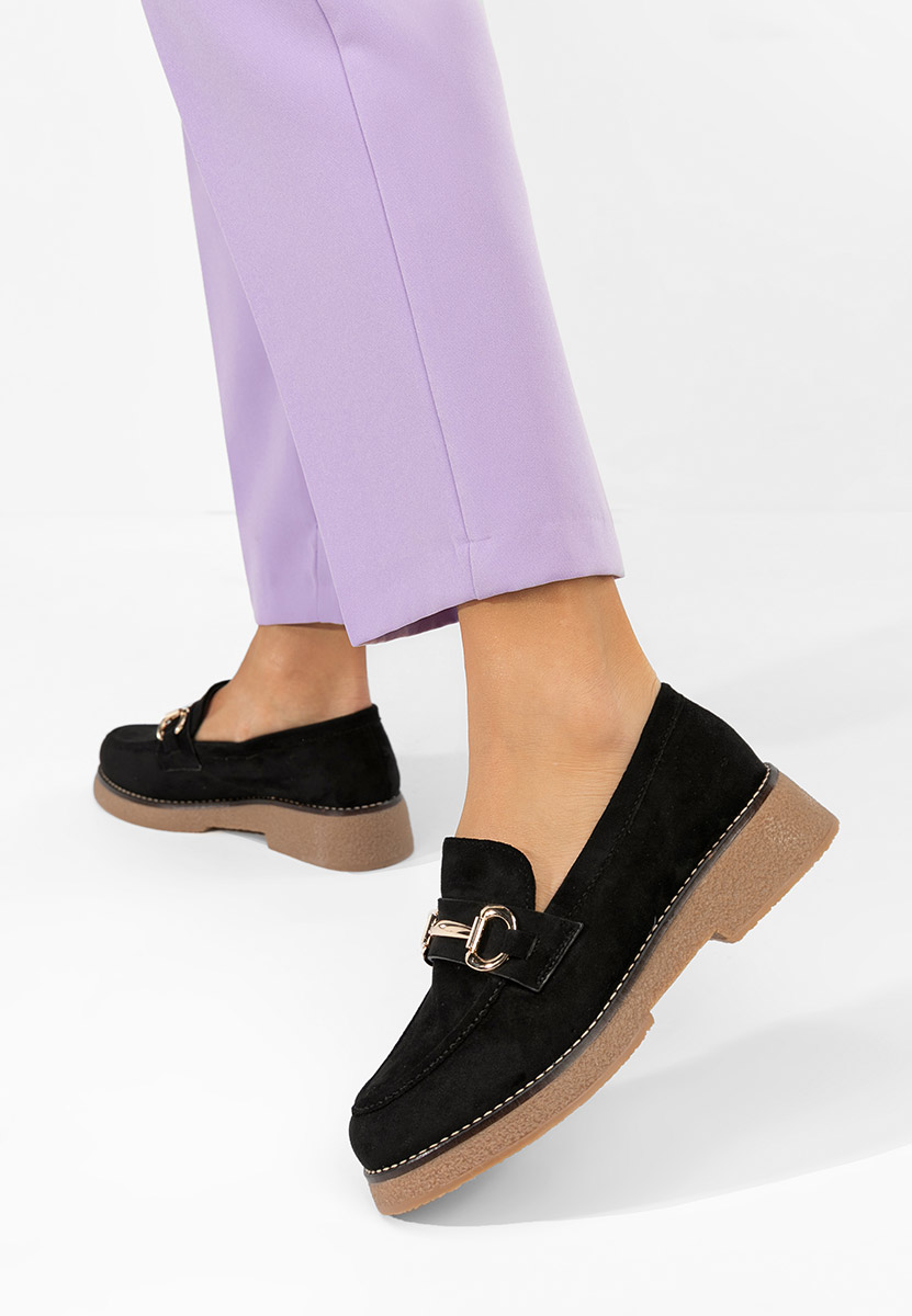 Mocassini da donna Ylenia nero