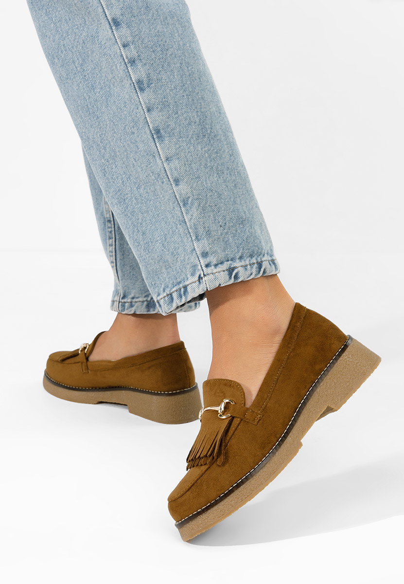 Mocassini da donna Kemily V2 marrone