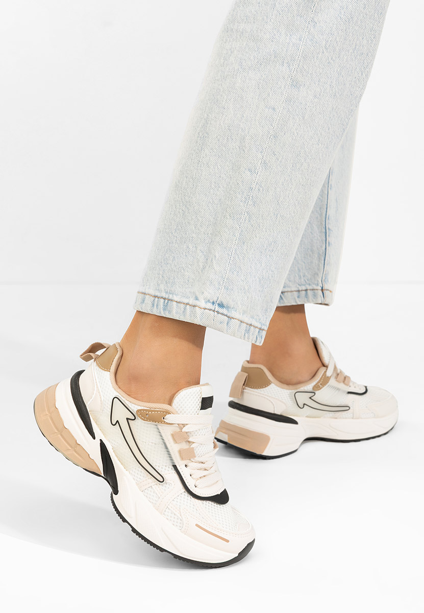 Sneakers donna Daciania beige