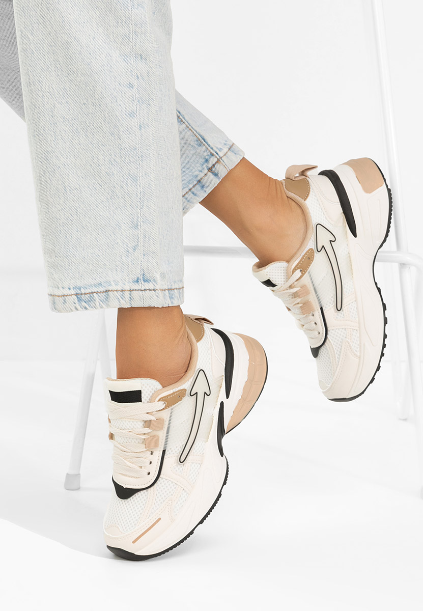 Sneakers donna Daciania beige