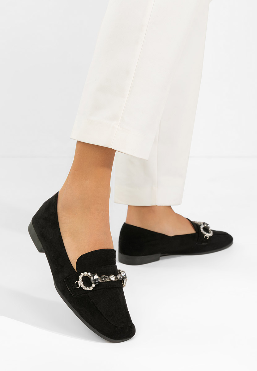 Mocassini donna eleganti Venea V2 nero
