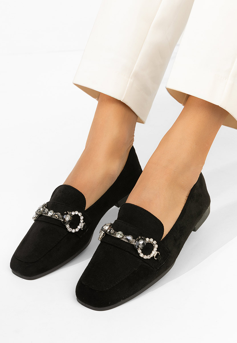 Mocassini donna eleganti Venea V2 nero