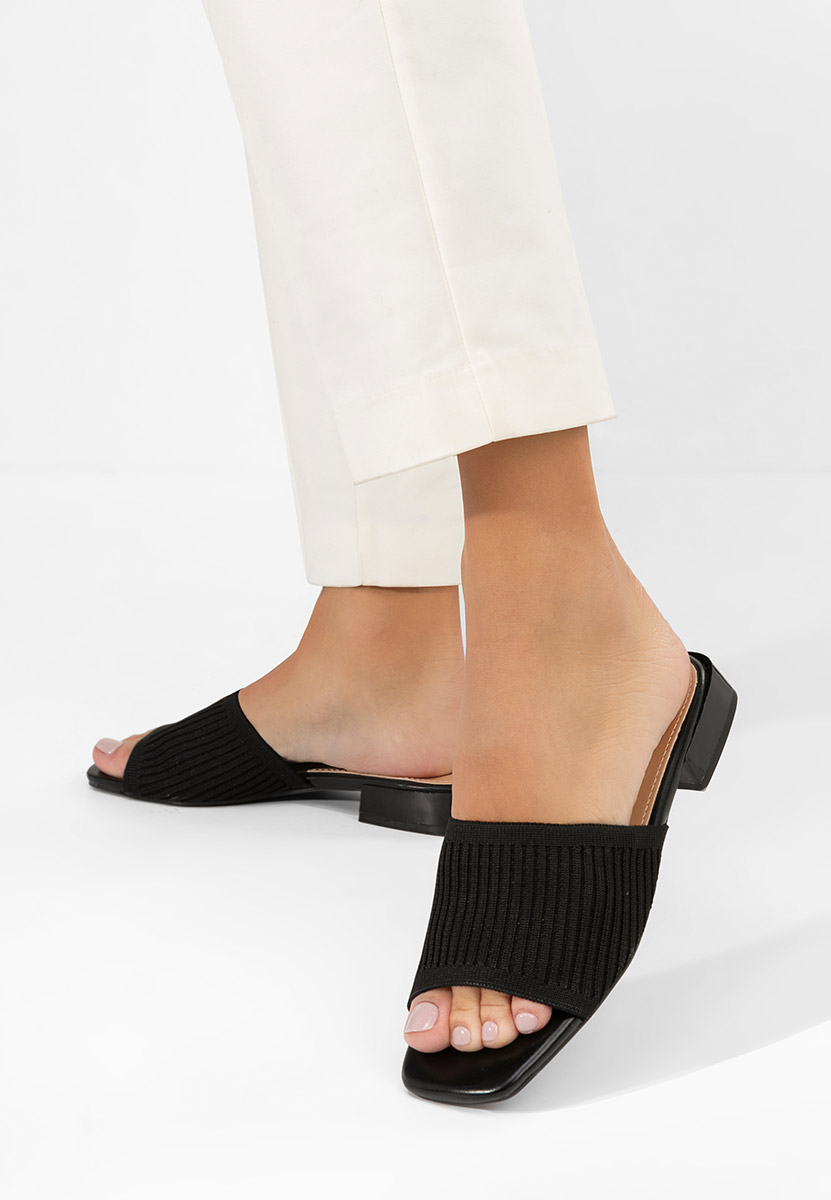 Ciabatte donna Alinia nero