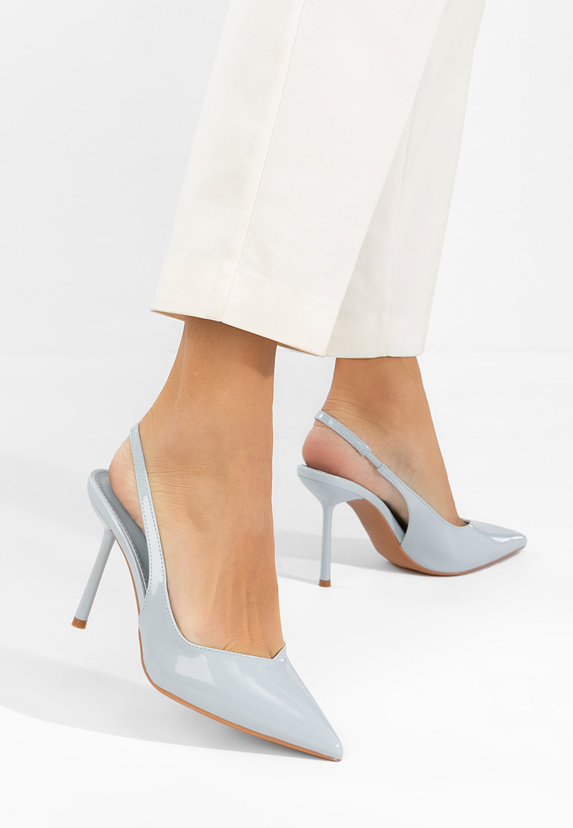 Décolleté Slingback Kity blu