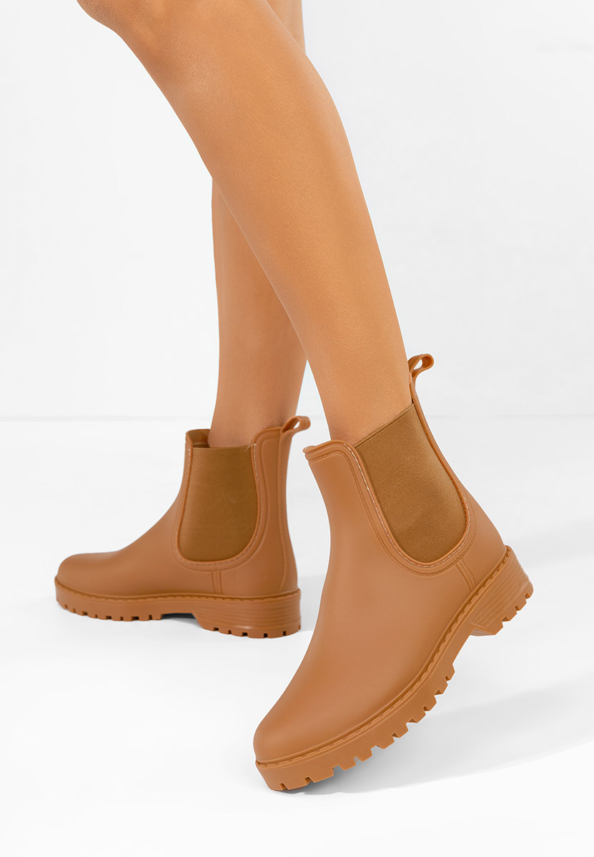 Stivaletti di gomma Godiva cachi