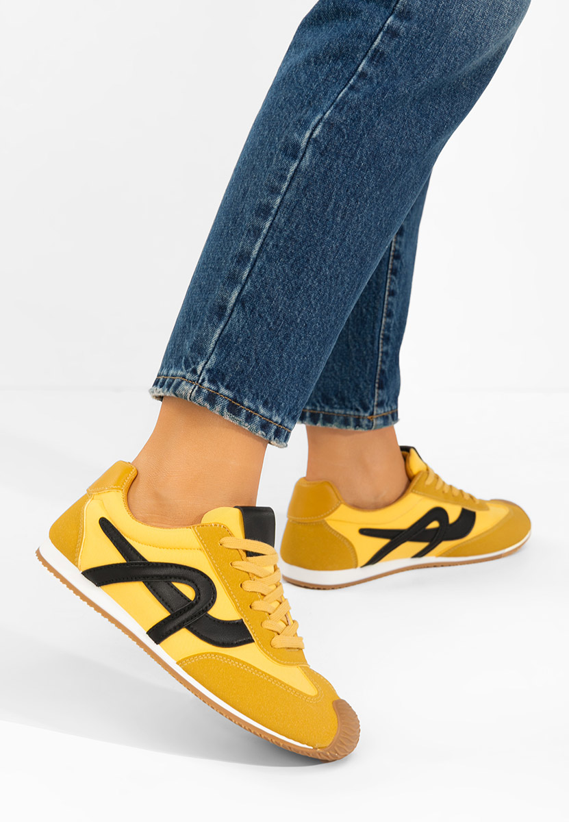 Sneakers donna Kalindia gialli