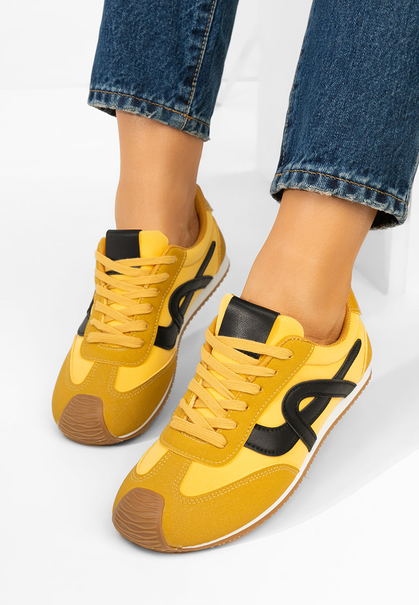 Sneakers donna Kalindia gialli
