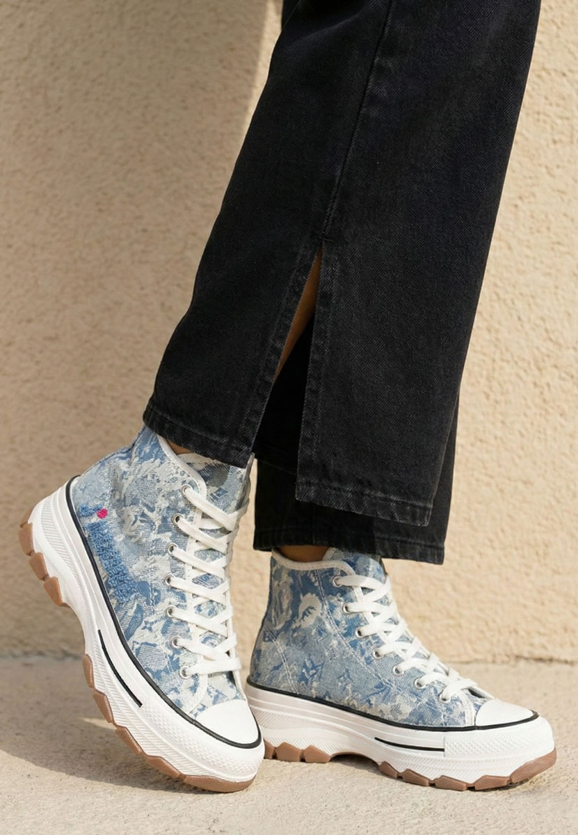 Scarpe da ginnastica High-Top Jadoris blu