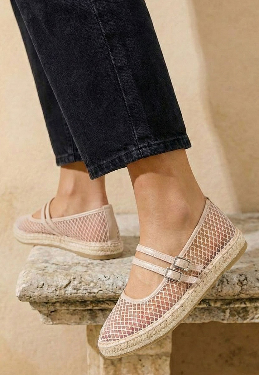 Espadrillas donna Nikia beige