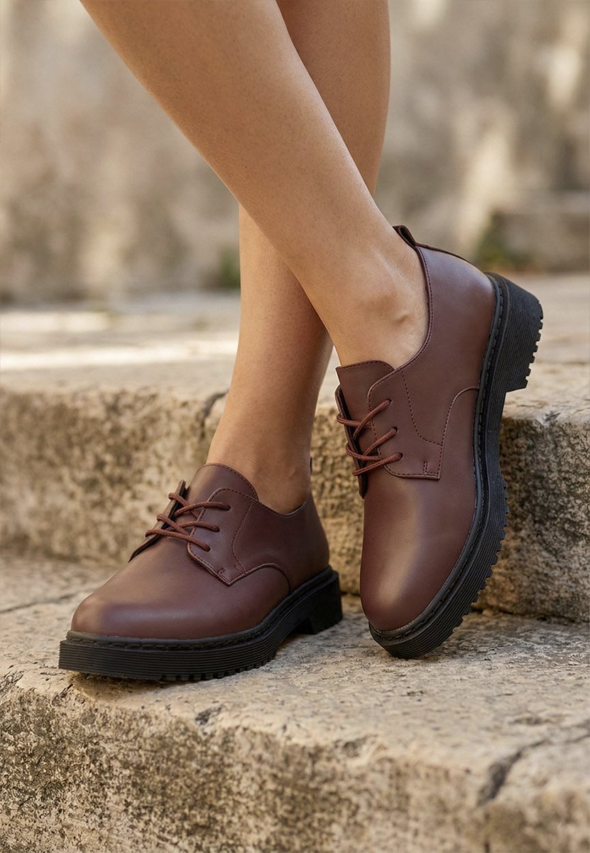 Scarpe basse donna Cherelle granata