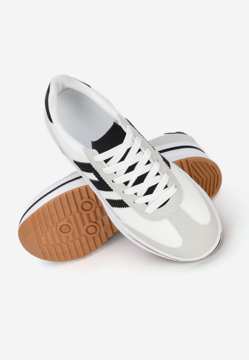 Sneakers con plateau Jesie bianchi