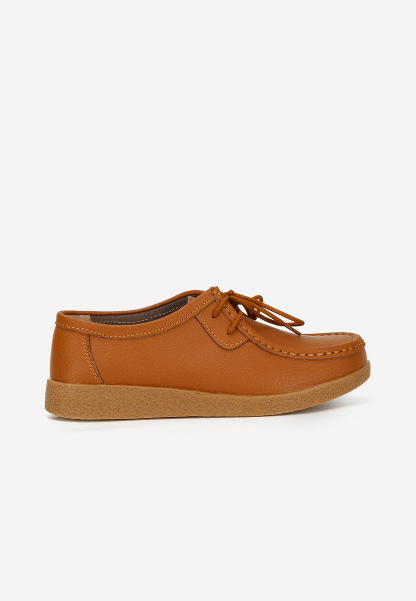 Mocassini da donna Afinia camel