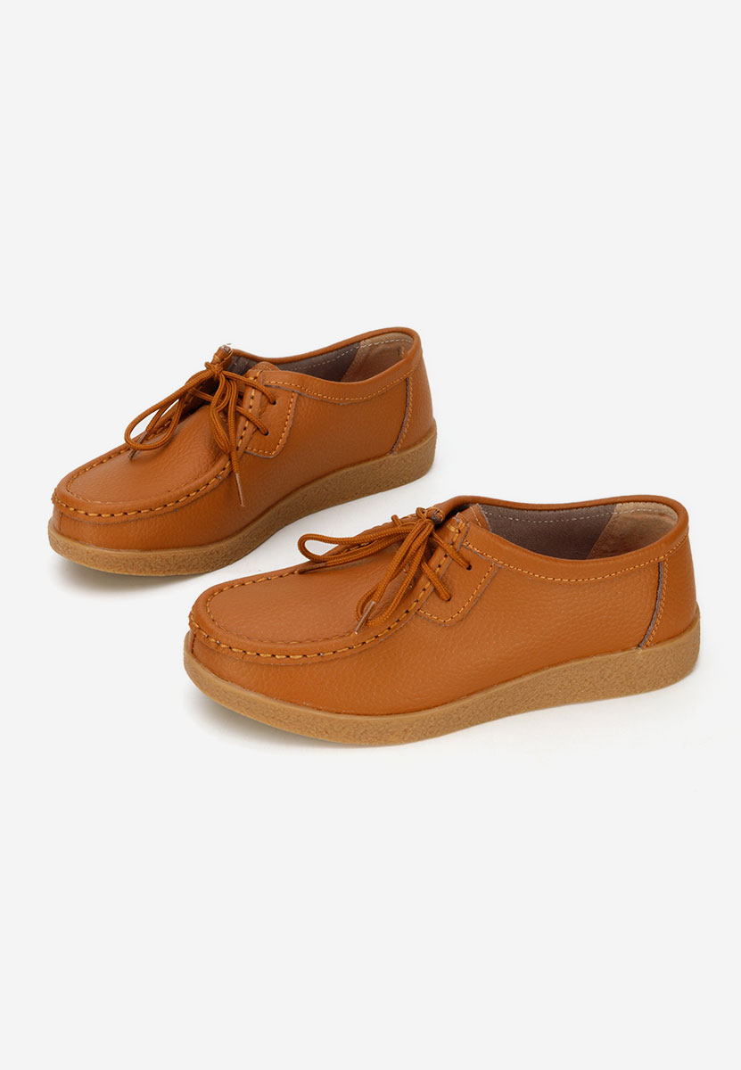 Mocassini da donna Afinia camel