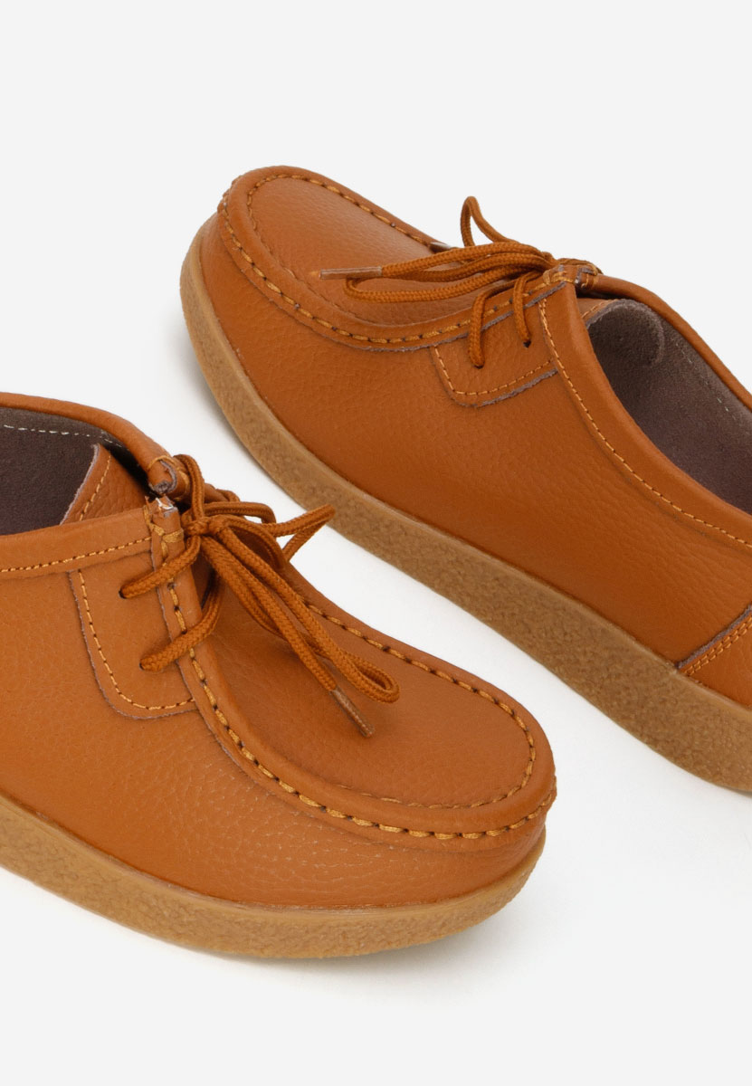 Mocassini da donna Afinia camel