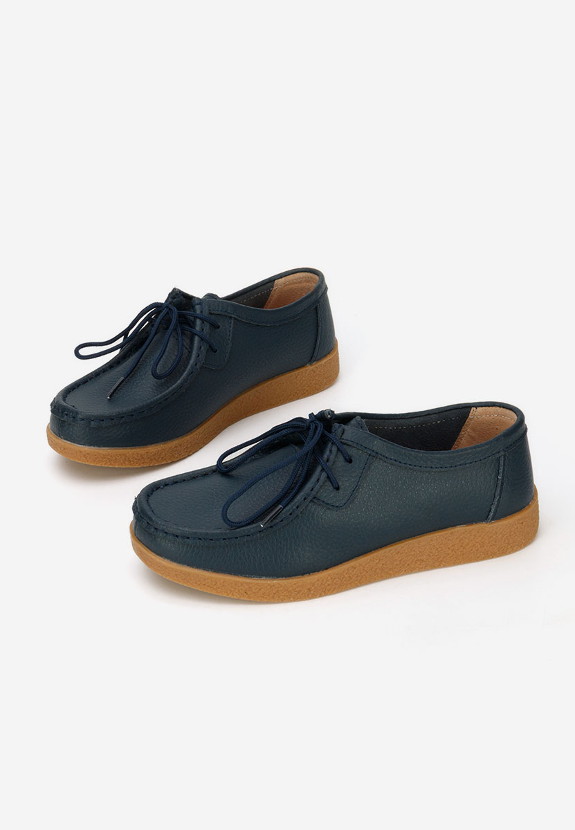 Mocassini da donna Afinia blu marine