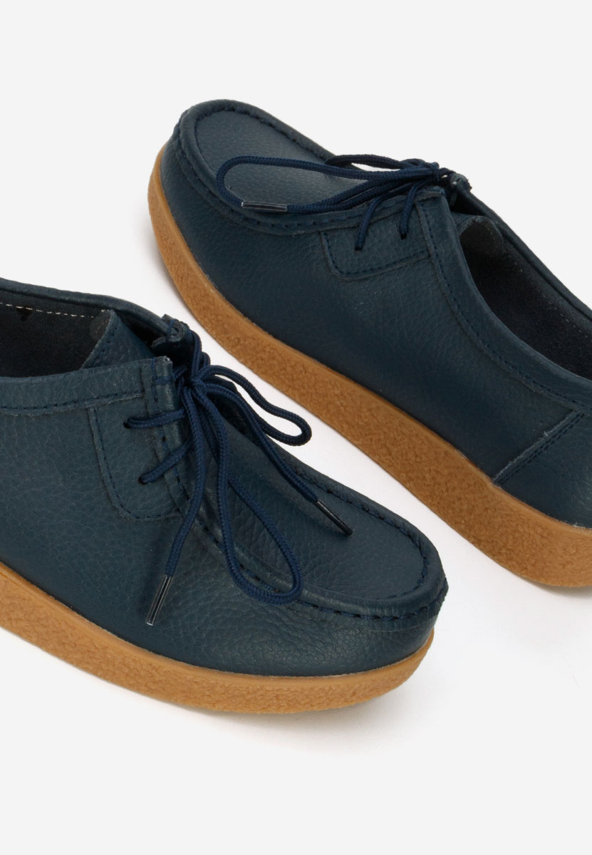 Mocassini da donna Afinia blu marine